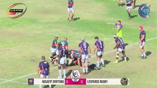 SPS Airlink Cup Round 1  Novatfit Griffons vs Leopards Rugby [upl. by Atselec]