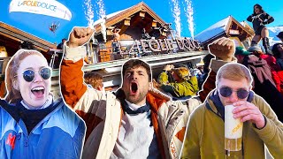 Crazy Apres Party At La Follie Douce Meribel  Alps Ski Vlog 2022 [upl. by Magnusson]