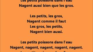 Les petits poissons dans leau  Pappus  26112012 [upl. by Tsiuqram810]