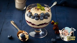 Himmlisches Pudding Rezept mit Mascarpone und Heidelbeeren [upl. by Cly]