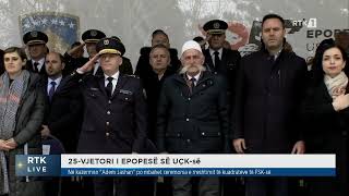 Ceremonia e Rreshtimit të Kuadrateve të FSKsë me rastin e shënimit të Epopesë së UÇKsë [upl. by Petua]