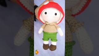 Treyton The Toadstool 🍄 Amigurumi Crochet Doll amigurumi crochetdoll crochet diy handmade [upl. by Liam925]