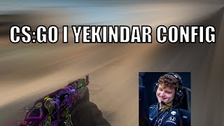 CSGO Ι YEKINDAR CONFIG [upl. by Kerrie]