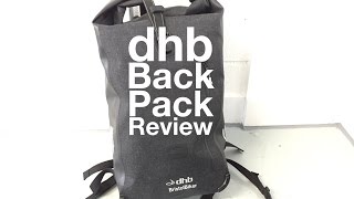 dhb Waterproof Backpack 25L  Review [upl. by Ayama]