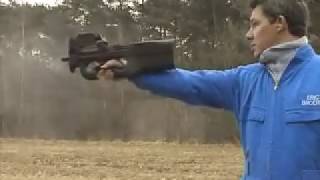 FN P90 One Hand Shooting [upl. by Hgeilhsa470]