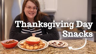 THANKSGIVING DAY SNACKS 🧀 5 Minute Recipes [upl. by Acinej]