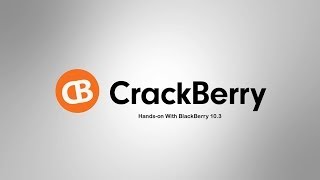 Handson with an early build of BlackBerry 103 [upl. by Pudens]