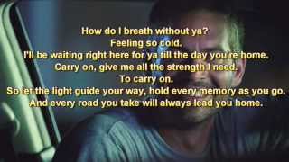 Charlie Puth  See You Again Without Wiz Khalifa lyrics [upl. by Lenno]