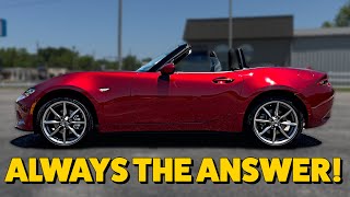 Miata Is Always The Answer  Beautiful Soul Red Crystal 2023 MX5 [upl. by Tiebout327]