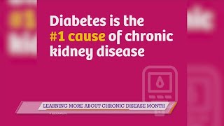 Davita shares more information about Chronic Disease Month [upl. by Notlok]