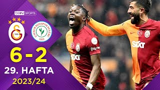 Galatasaray 62 Çaykur Rizespor  29 Hafta  Trendyol Süper Lig 20232024 [upl. by Concoff]