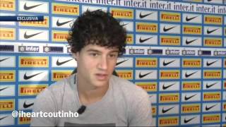 Philippe Coutinho  Inter Milan Interview [upl. by Tansey]