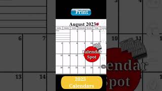 2023 Printable Monthly Calendars [upl. by Maples]