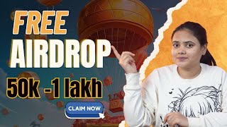 Free AIRDROP Worth 500  1000 Claim Now [upl. by Aneehc]