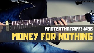 Money For Nothing by Dire Straits  Riff Guitar Lesson wTAB  MasterThatRiff 86 [upl. by Benny]