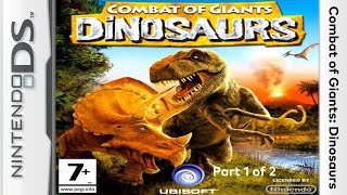 Combat of Giants Dinosaurs  Nintendo DS Longplay 1 of 2 [upl. by Cirde121]