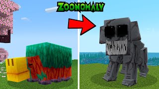 I remade every mob into ZOONOMALY in Minecraft [upl. by Bruis]