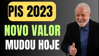 PISPasep 2023 Mudou  NOVO VALOR PIS 2023  COMO FAÇO PARA RECEBER MEU PIS  TABELA PISPASEP 2023 [upl. by Child]