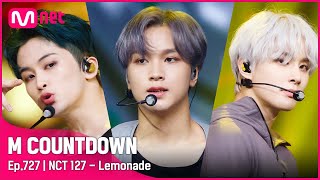 NCT 127  Lemonade Comeback Stage  엠카운트다운 EP727  Mnet 210930 방송 [upl. by Eijneb]