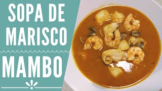 Sopa de marisco en Mambo  RECETAS MAMBO CECOTEC [upl. by Ardekahs]