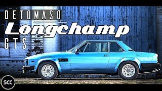 DE TOMASO LONGCHAMP GTS 1989  Test drive in top gear  DeTomaso V8 Engine sound  SCC TV [upl. by Etra]