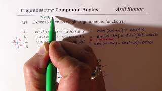 7 Trigonometry of Compound Angle with Formula Sheet n Examples Part 1 MHF4U [upl. by Cadmann411]