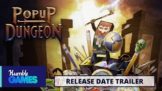 Popup Dungeon  Release Date Trailer [upl. by Haek165]