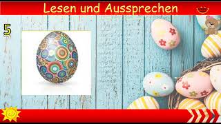 Frohe Ostern  Happy Easter  Deutsch lernen  Learn German [upl. by Reidar]