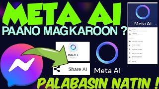 PAANO MAGKAROON NG META AI FEATURE ANG MESSENGER MO  100 LEGIT amp TESTED [upl. by Attikram]