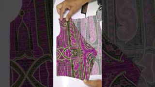 Easy waistcoat cutting tips and tricks youtubeshorts diy designsgallery [upl. by Yeldah]