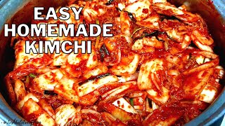 How to make EASY Kimchi Recipe Filipino Style NOT WATERY [upl. by Drareg774]