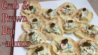 Crab amp Prawn Dip addums cheekyricho tutorial [upl. by Aemat49]