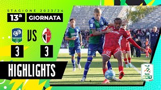 Feralpisalò vs Bari 33  Partita pazza fatta di controsorpassi  HIGHLIGHTS SERIE BKT 2023  2024 [upl. by Kala]