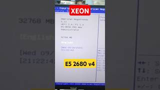 Bios X99 Xeon E5 2680 v4 [upl. by Svensen]