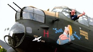 Interior Tour Of Avro Lancaster MKVII NX611 Just Jane [upl. by Naryb]