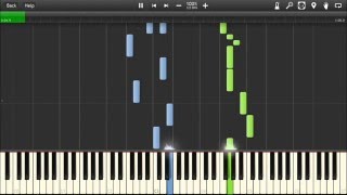 Kansas  Carry on Wayward Son  Piano tutorial Synthesia [upl. by Ahsilif95]