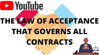 Acceptance  Contract law [upl. by Loomis83]