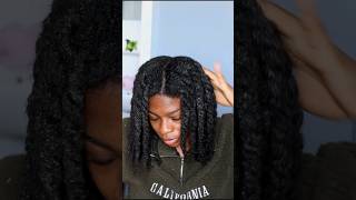 Protein Treatment On 4c Hair Results ✨ shorts hair naturalhair youtubshorts [upl. by Shell916]