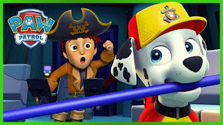 PAW Patrol Sea Patrol stops Sid The Pirate and more  PAW Patrol  Cartoons for Kids Compilation [upl. by Salvucci]