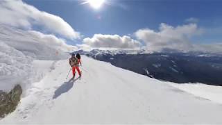 Skiing in Whistler Blackcomb Canada March 2020 [upl. by Goto]