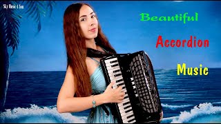 Beautiful Accordion Love Songs Instrumental  Soft Relaxing Romantic Accordion Intrumental Music [upl. by Eilloh843]