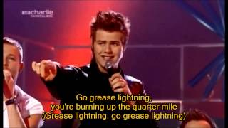 Westlife  Greased Lightning 2003 with Lyrics [upl. by Annaeirb]