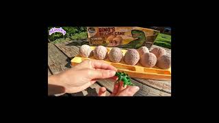 Learning Dinosaurs With Minsky  Egg Digging Toys l Jurassic l Colours l Science for Kids shorts [upl. by Akiv]