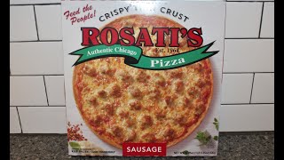 Rosati’s Sausage Pizza Review [upl. by Ennywg]