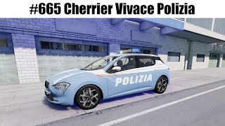 West Coast Trial Cherrier Vivace Polizia Beamng Drive [upl. by Aihtniroc]