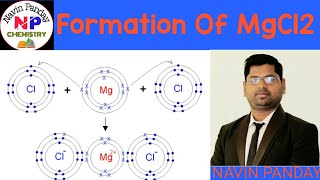 Formation of MgCl2Formation of Magnesium Chloride Lewis structure of MgCl2 [upl. by Jory386]