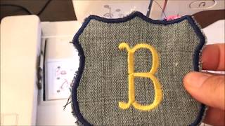 SewArt  Digitize an Applique Patch [upl. by Latsryc108]