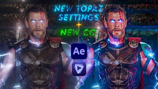 4K High Quality Tutorial  Use Topaz For Good Quality  After effects NEW CC [upl. by Akinat]