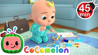 JJ Doctor CheckUp Song  MORE CoComelon Nursery Rhymes amp Kids Songs [upl. by Niroht76]