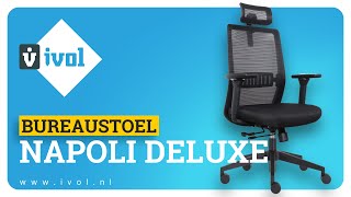 Ergonomische bureaustoel Napoli Deluxe  IVOL [upl. by Abbotsen847]